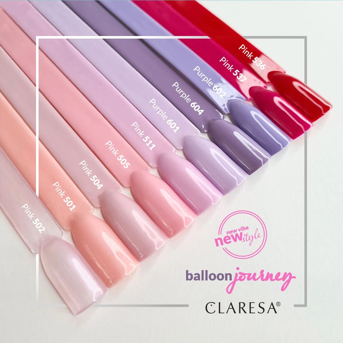 Claresa Gellack PURPLE 601, 5 ml