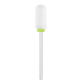 Keramik nagelborre, cylinder, grön