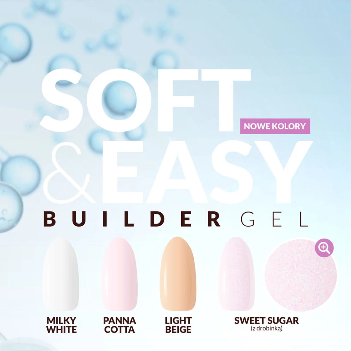 Soft&Easy Single phase gel milk white 45g