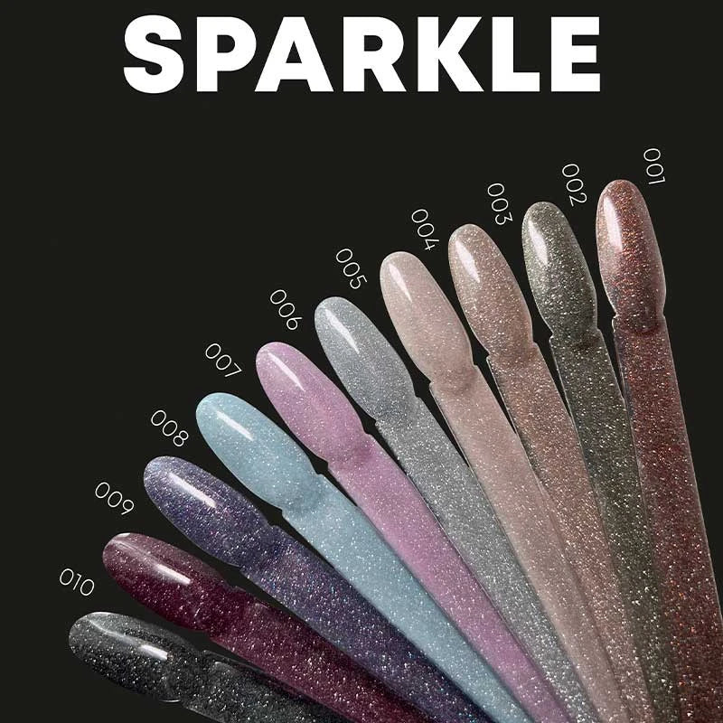 F.O.X Gellack Sparkle 001, 7 ml
