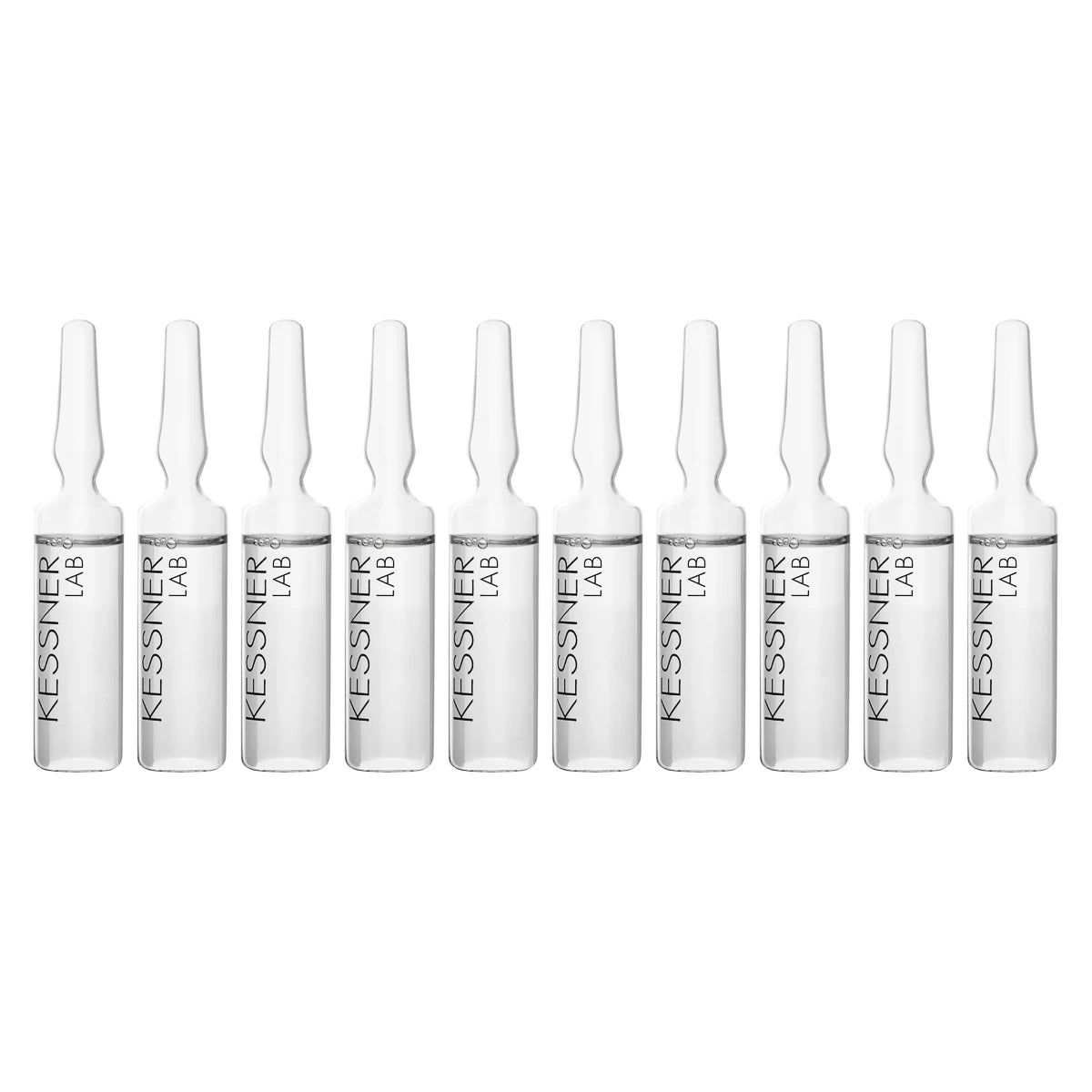 Set of Kessner Lab ampoules: Prebiotic, Moisturising, Caffeine