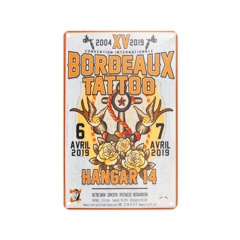 Decorative tattoo board ta142