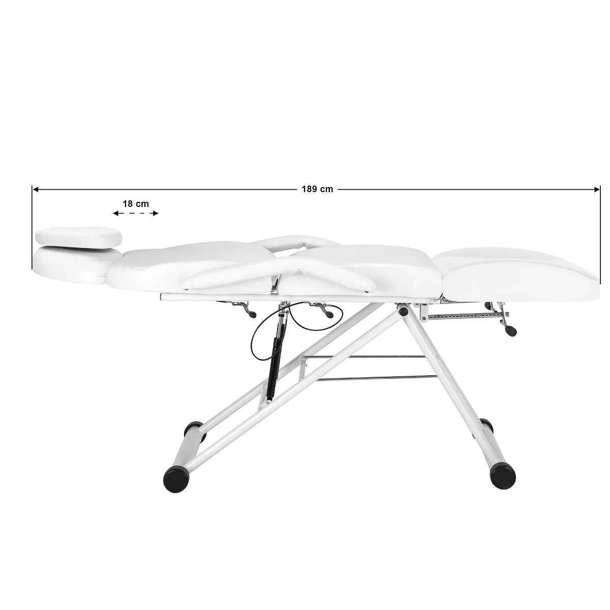 Beauty bed-couche AZZURRO 563, white