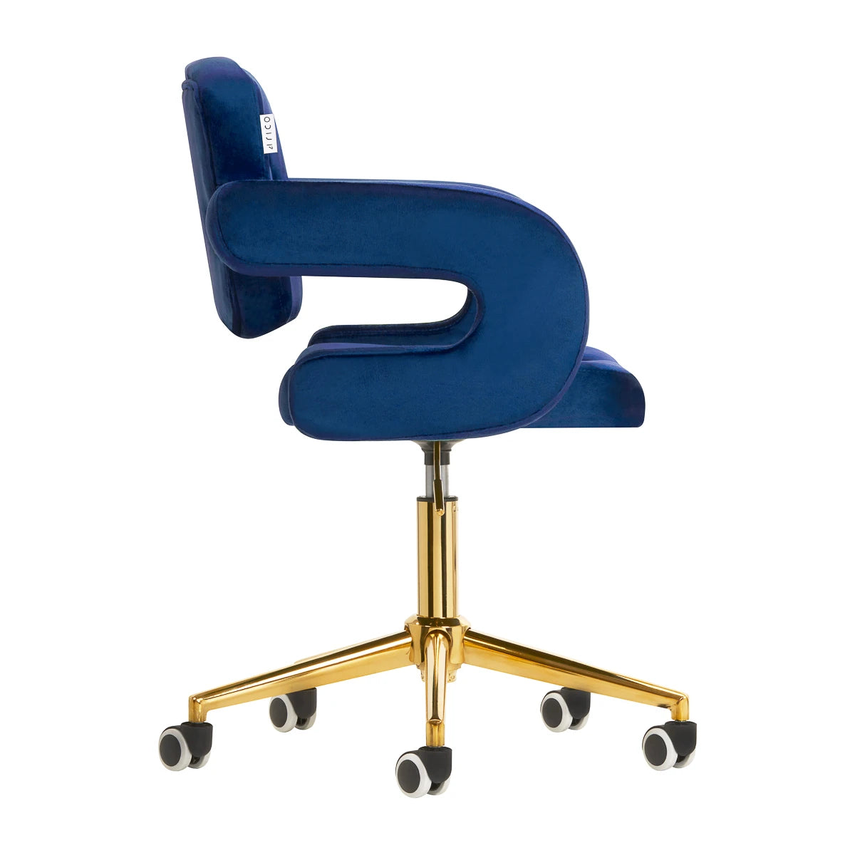 4Rico Chair QS-OF213G velvet blue
