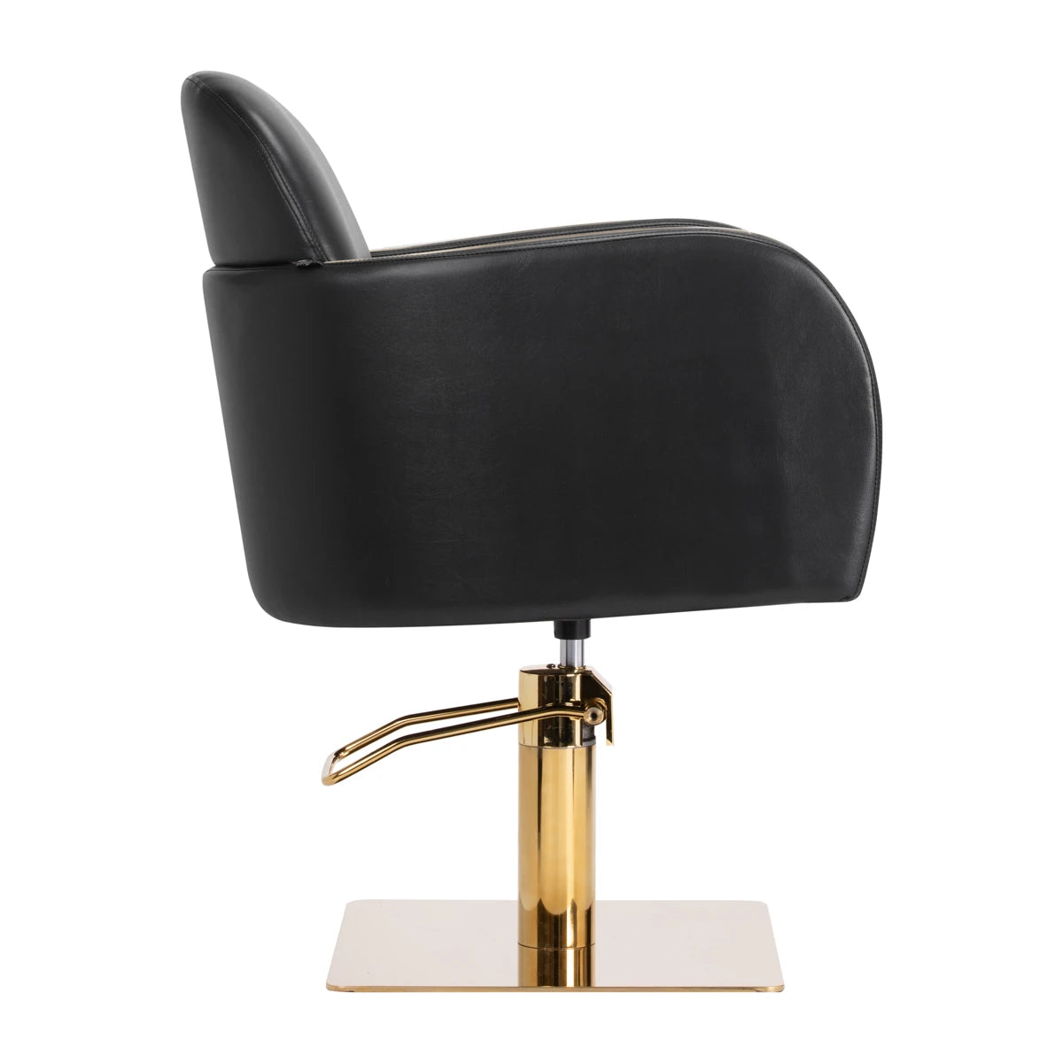 Hairdressing chair GABBIANO Malaga gold black