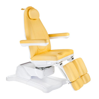 Beauty bed-couche 6672A, 5 motors, yellow