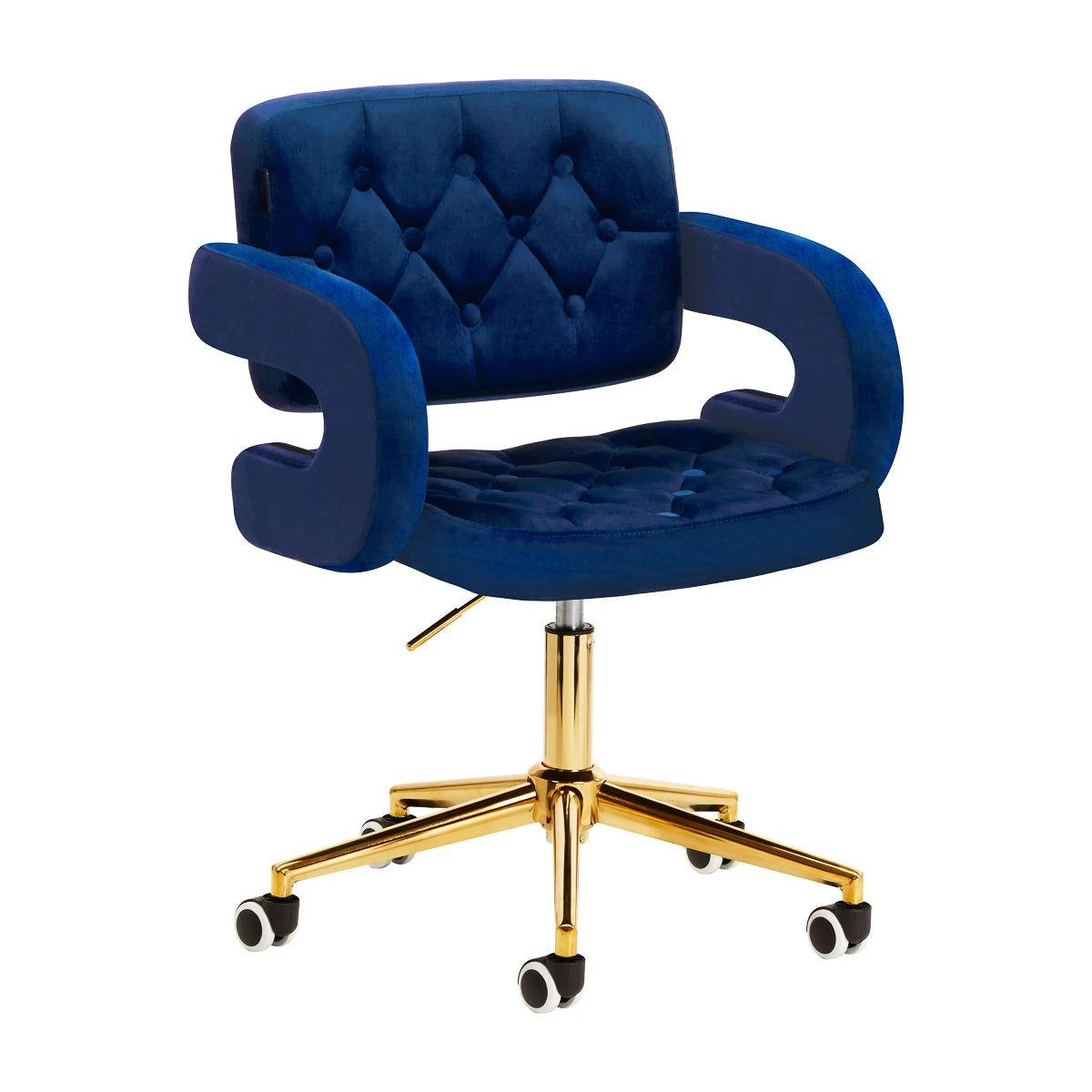 4Rico Chair QS-OF213G velvet blue
