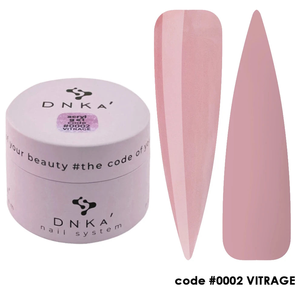 DNKa Acryl Gel, 30 ml #0002 Vitrage