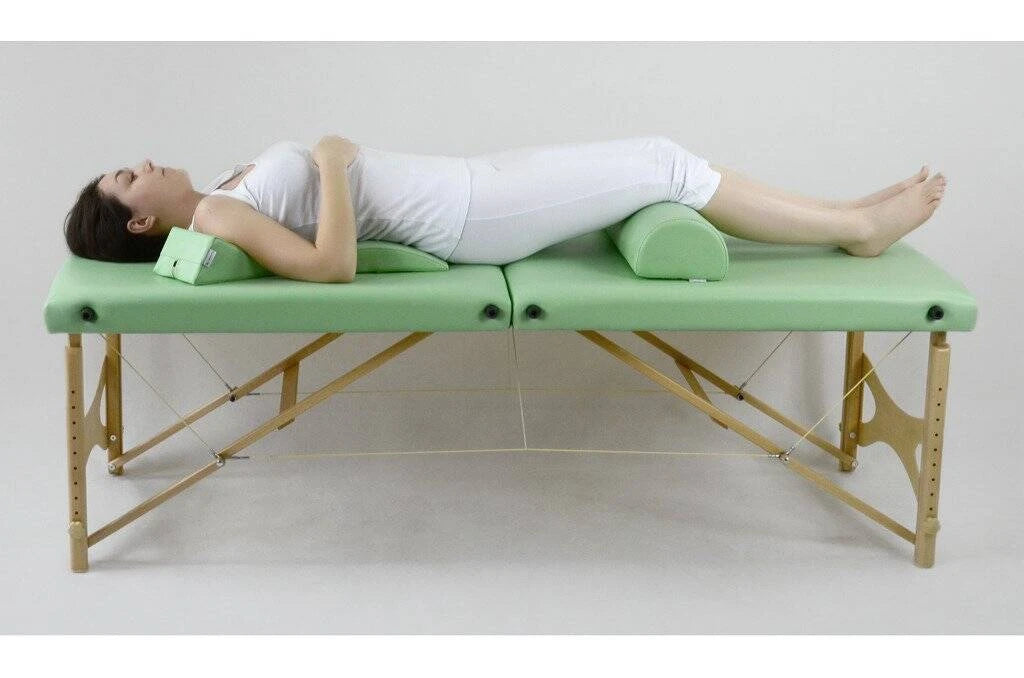 Wedge Bolster 67/53x25x15 K022 Green
