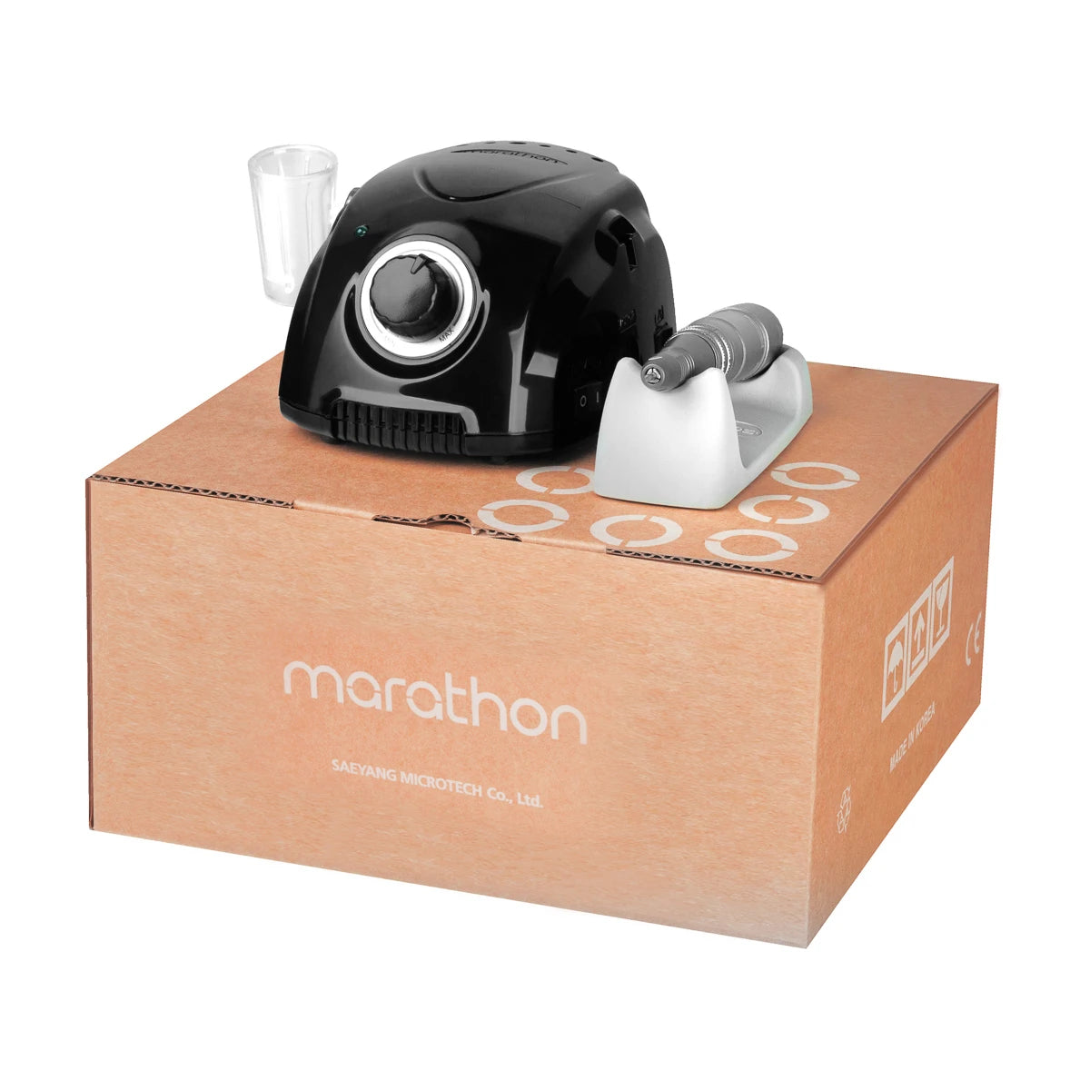 Saeyang Marathon 3 Champion Nail Drill Machine Black + H200