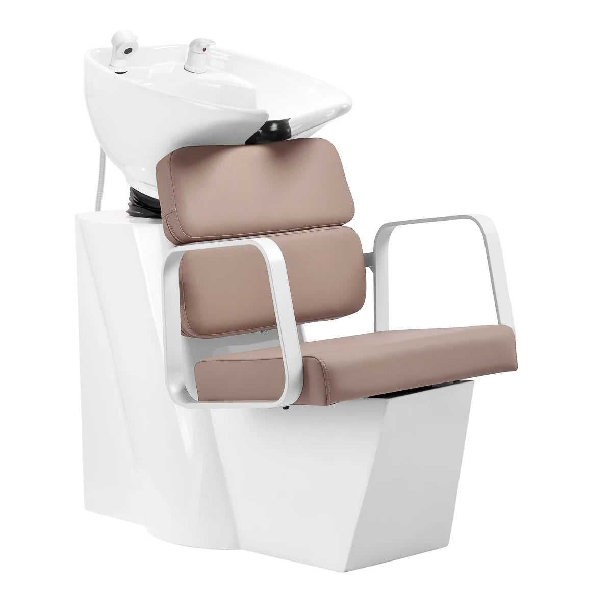 GABBIANO Porto schamponeringsstol vit beige