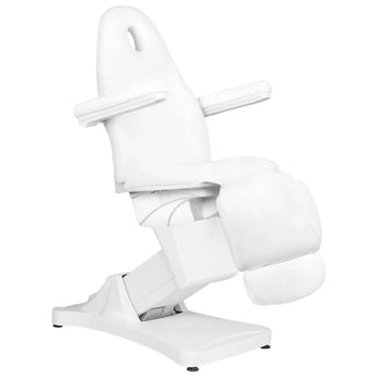 Beauty bed-couche 158a 3 motors, white