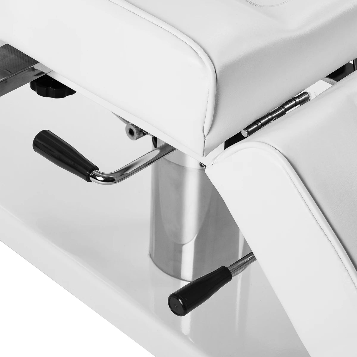 Cosmetic hydraulic chair Sillon A 210DH with cradle white