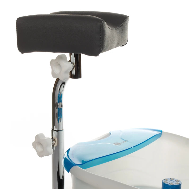 Pedicure Chair with foot massager, BR-2301, gray