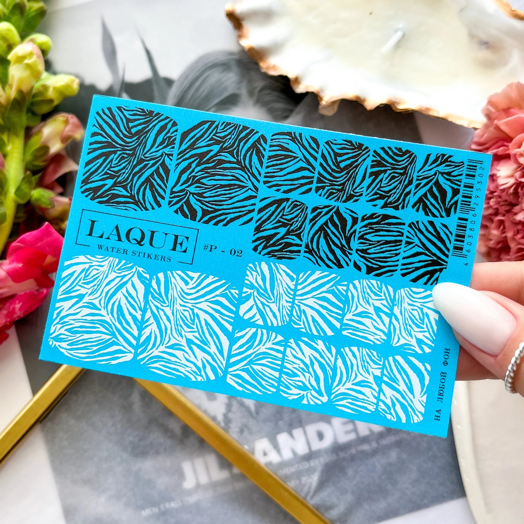 LAQUE Nail Slider design PEDICURE-02