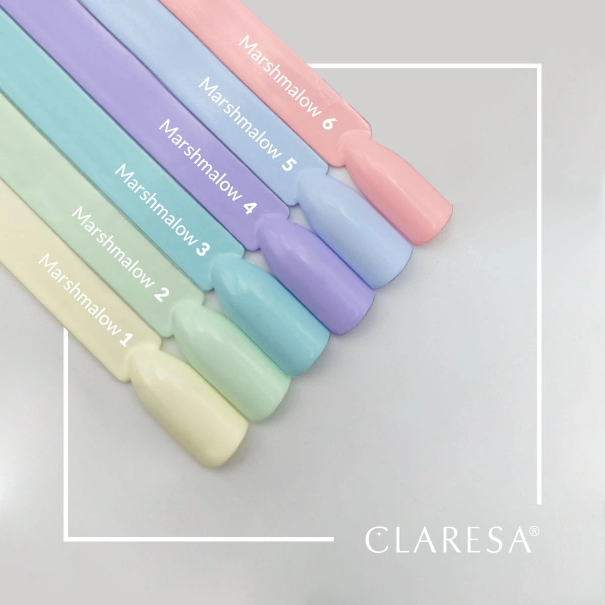 CLARESA Gellack Marshmallow 5 5g