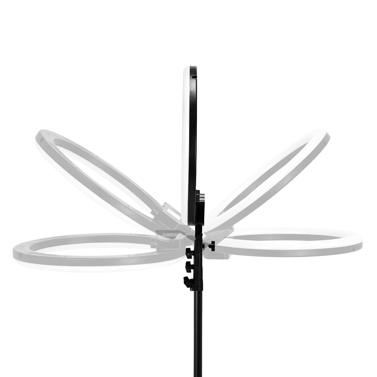 GLOW Ring LED lamp 18" RGB BSC with tripod 45W
