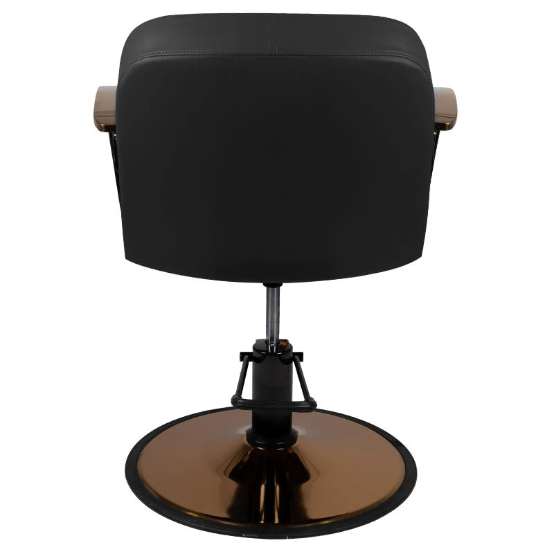 Hairdressing chair Gabbiano Bologna, black