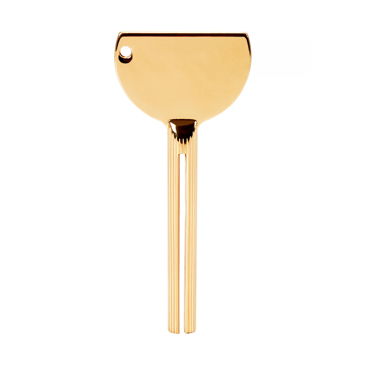 Måltubtryckare guld