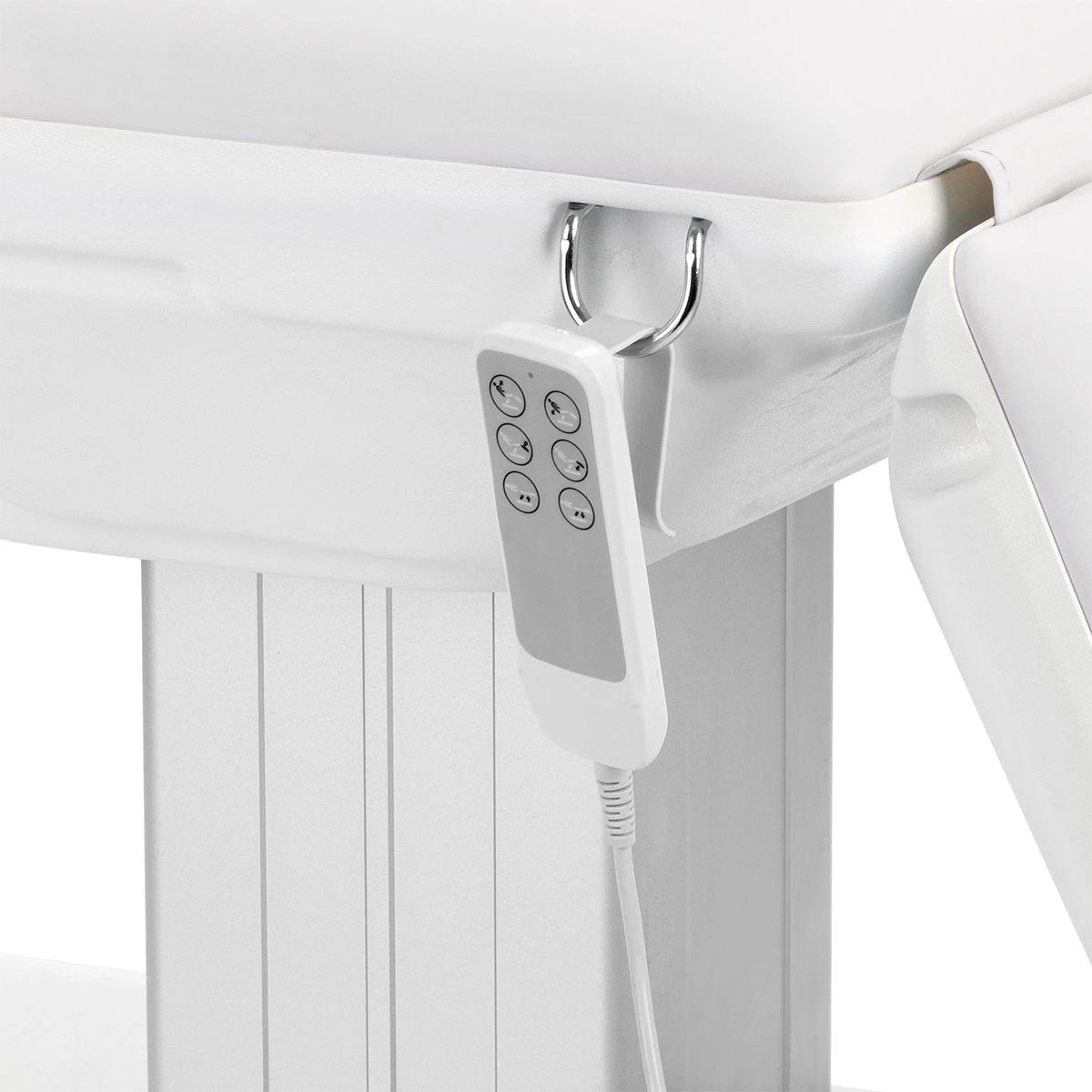 Sillon Eclipse electric cosmetic chair 3 actuators white
