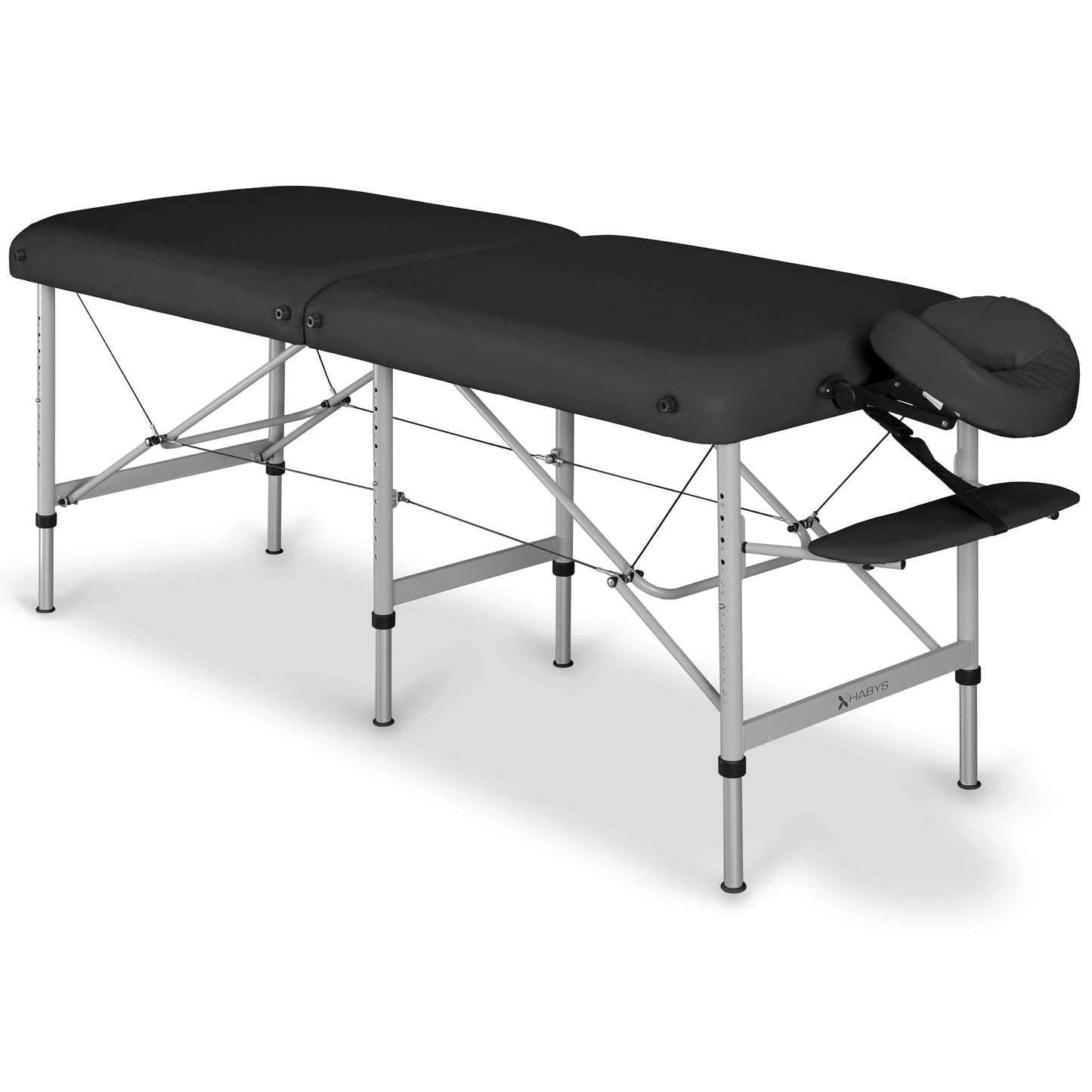 Massage Table Medmal Alu 60 Vinyl Flex K015 Black