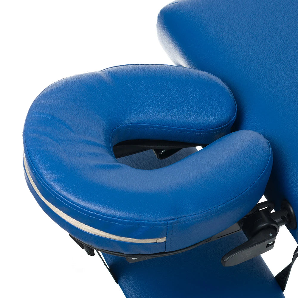 Hopfällbar massagebänk BeautySystem COMFORT 11, blå