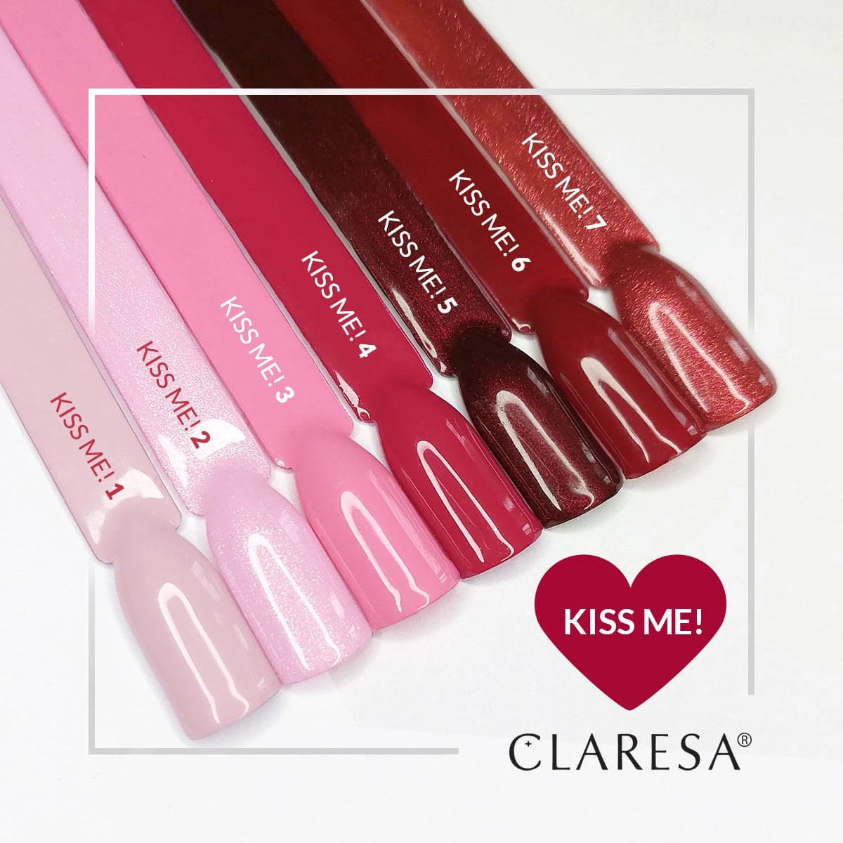 CLARESA Gellack Kiss Me! 4, 5g