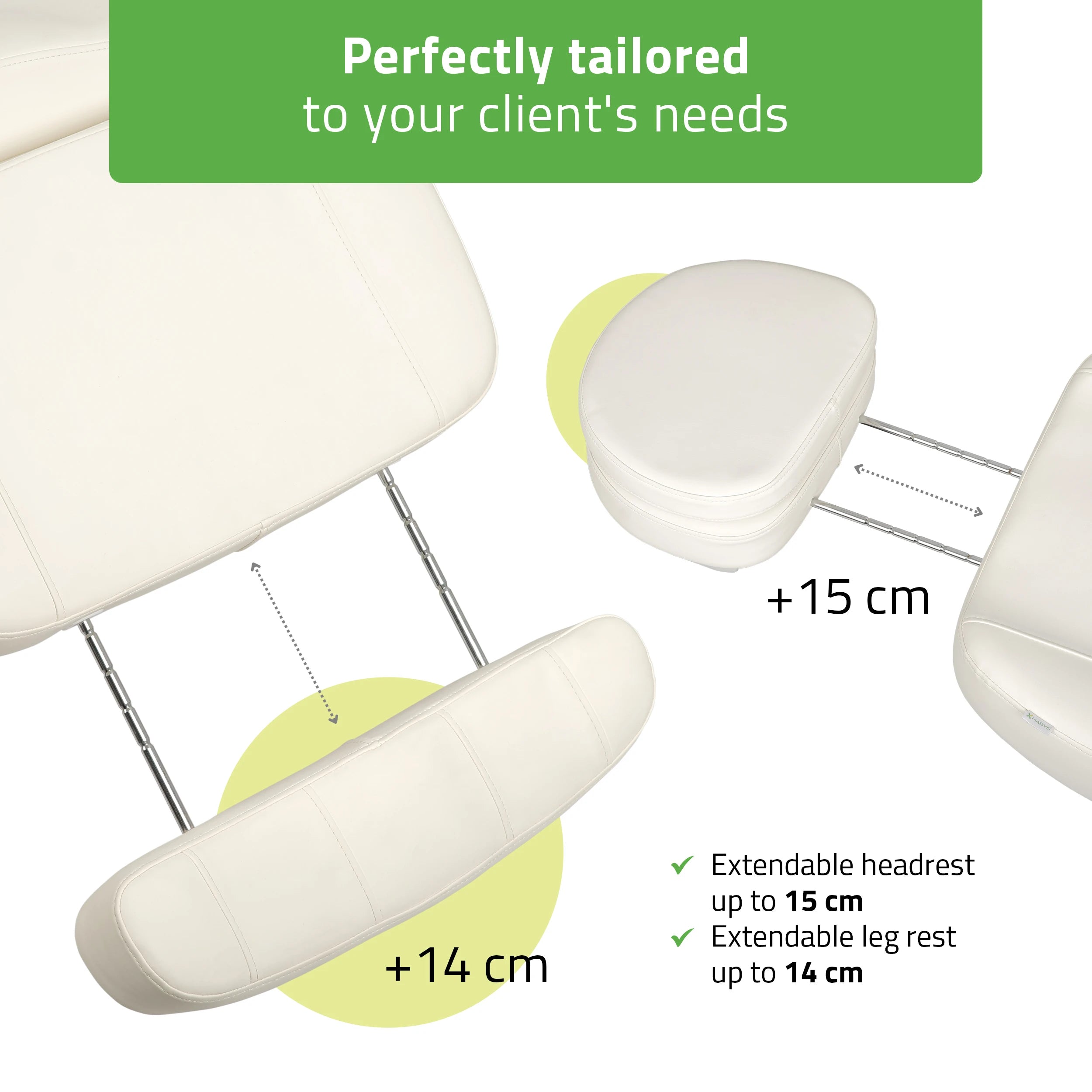 Electric beauty chair Luxoria PRO 5 k701 snow white