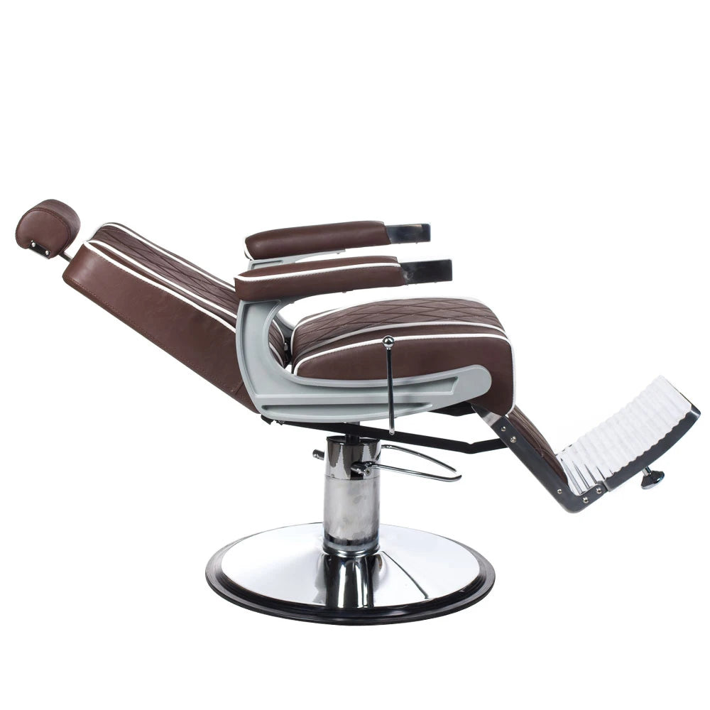 Barberarstol ODYS BH-31825M, brun, matt