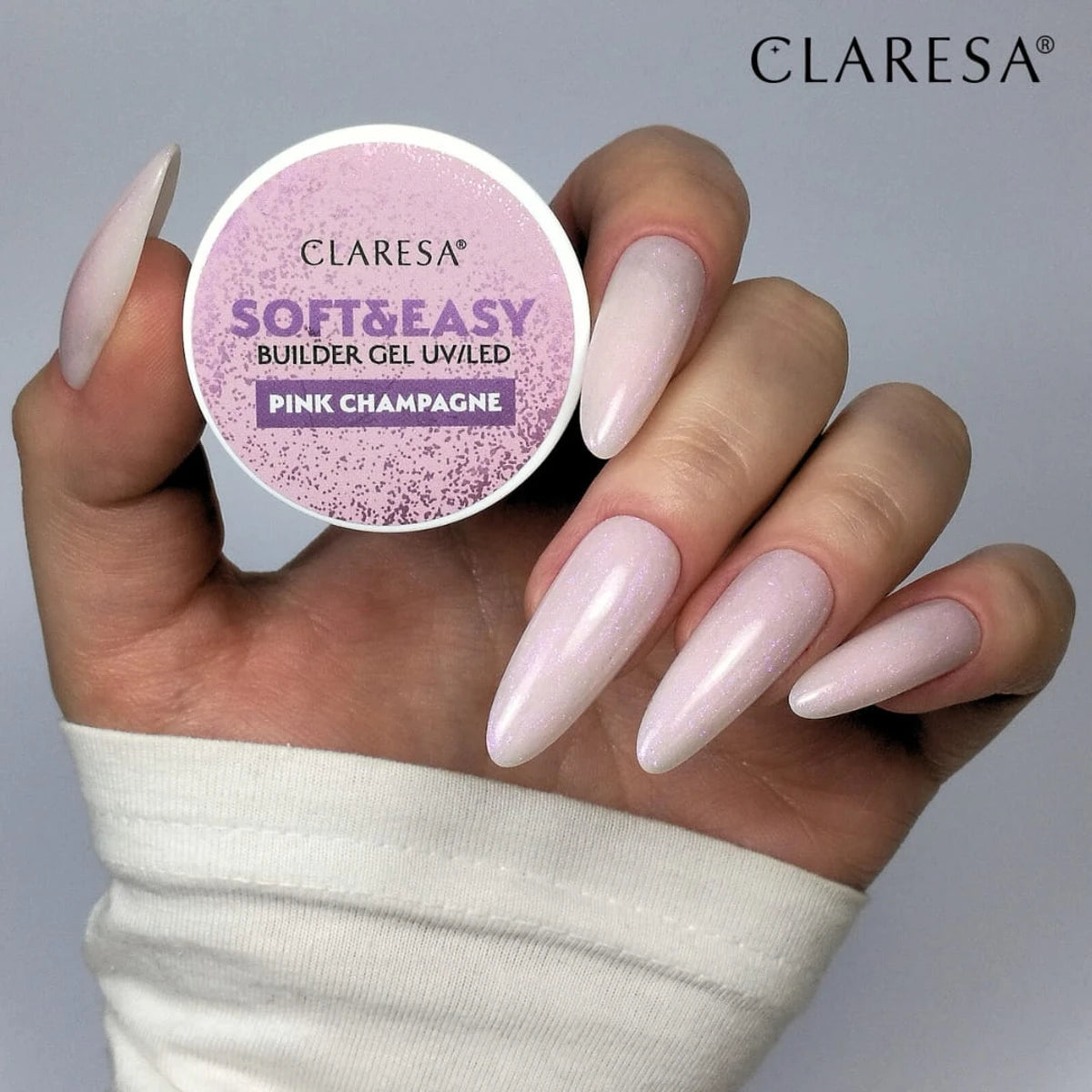 Soft&Easy Single Phase Gel pink champagne 90g