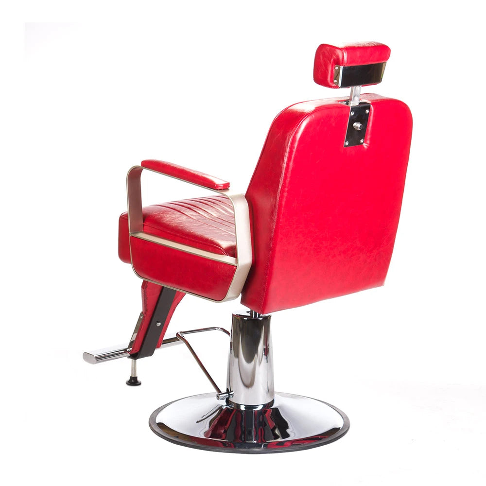 Barber Chair HOMER BH-31237, red
