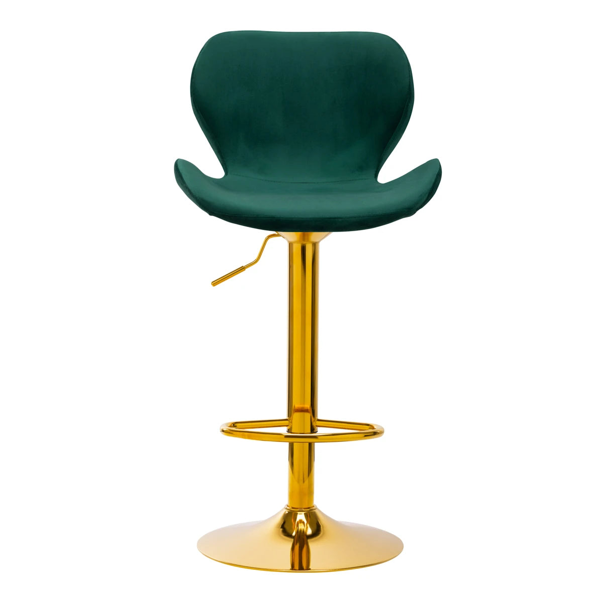 4RICO Barberarstol QS-B15 Velvet, Grön