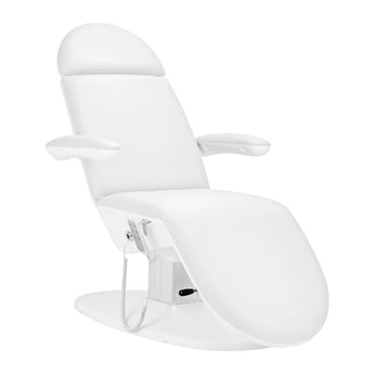 Cosmetic chair electr. 2240 Eclipse 3 actuators white with a cradle