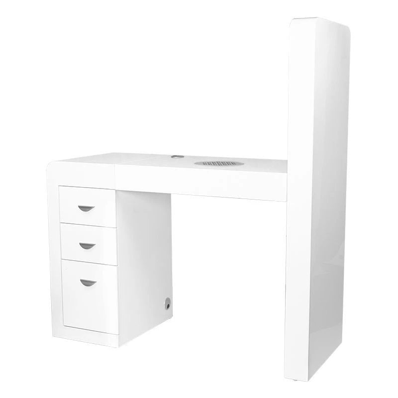 Behandlingsbord 310 vit vänster