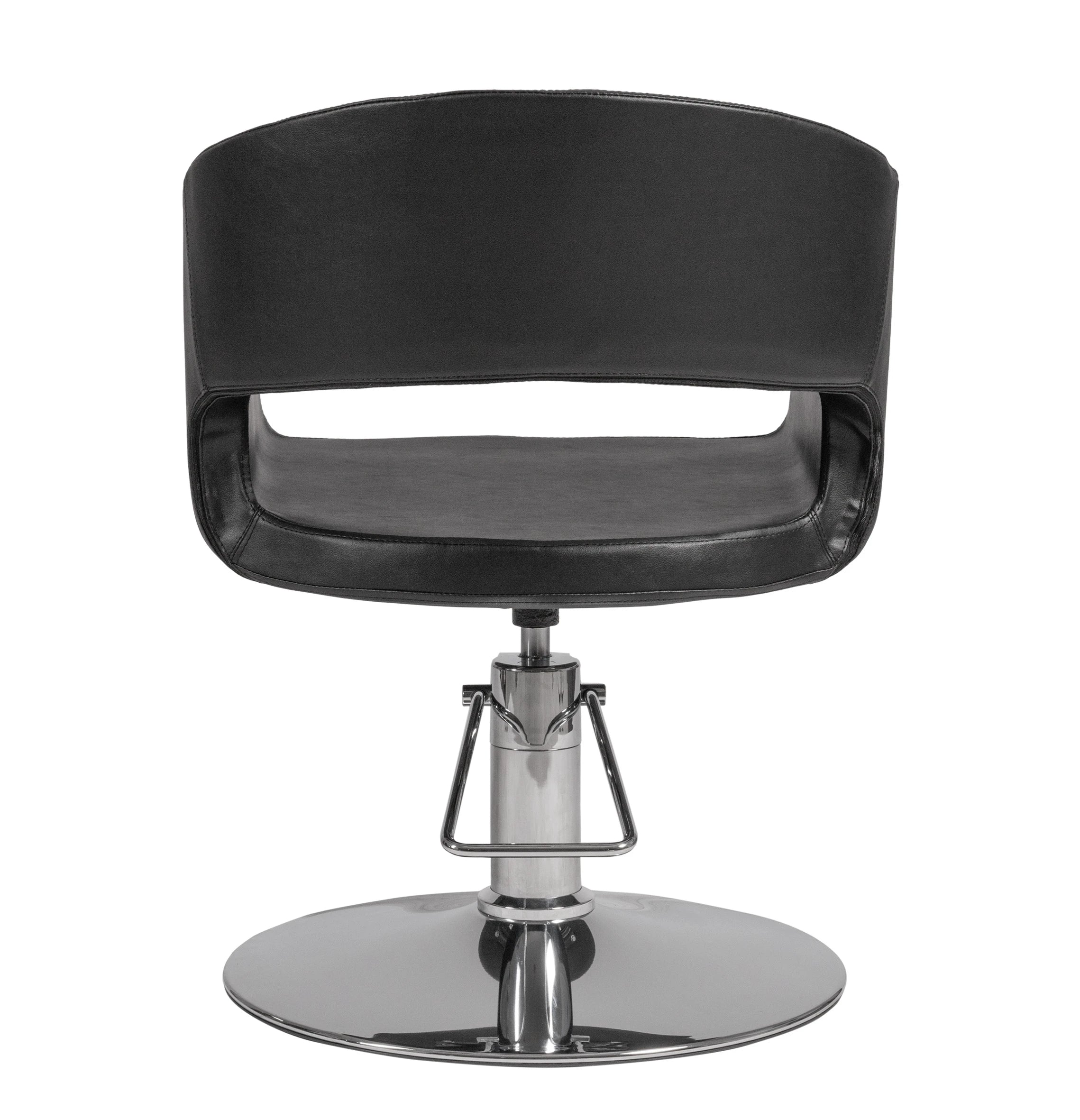 Weelko BOHO Barberarstol med svart rund bas