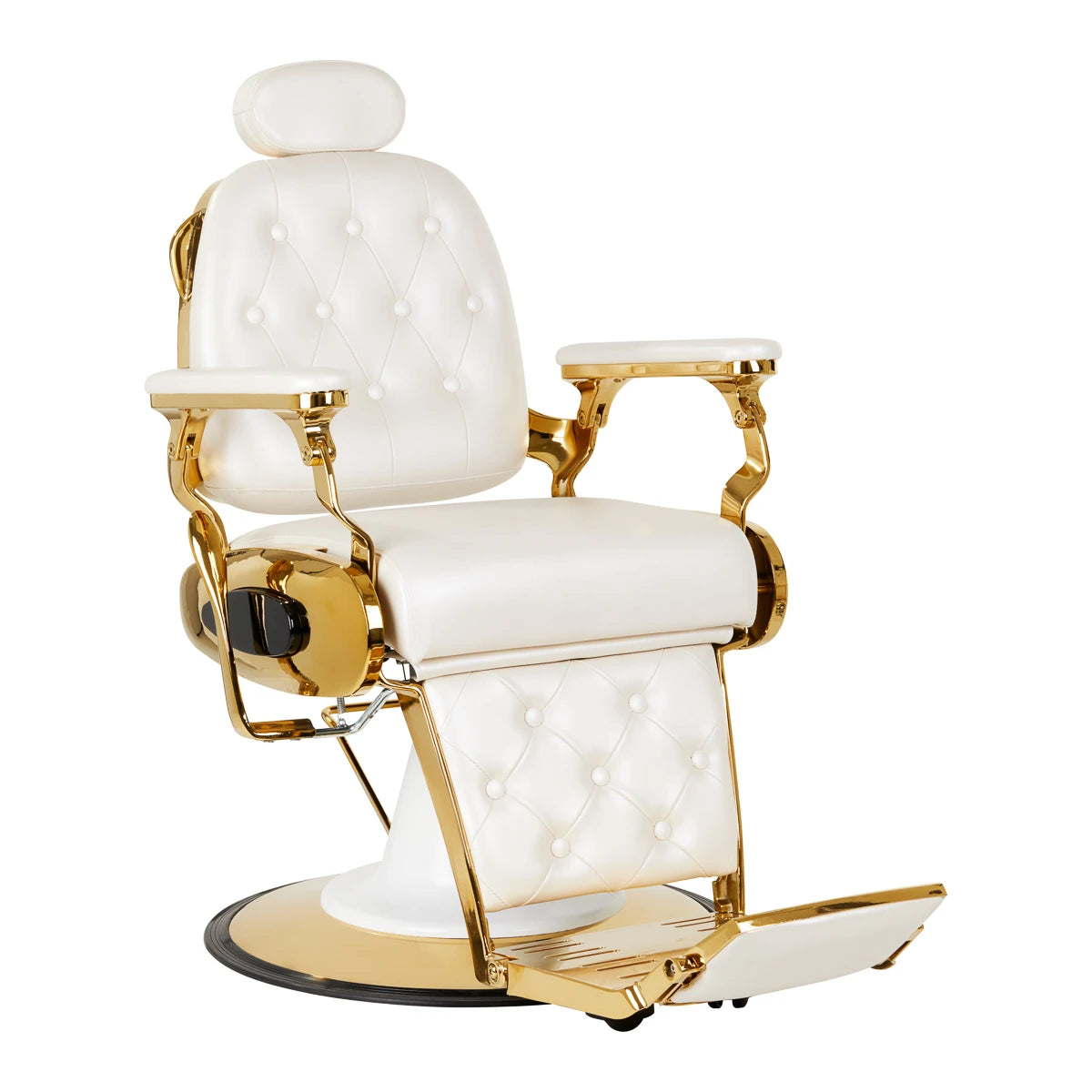 GABBIANO Barberarstol Francesco Gold vit