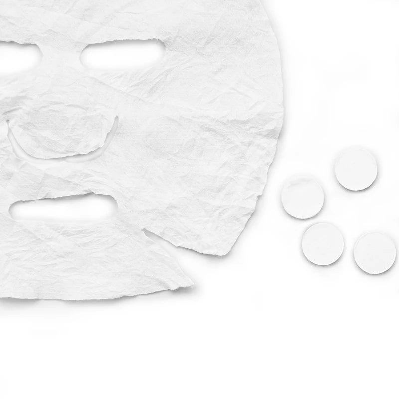 Engångs-mask av icke-vävt material, komprimerad 10 st