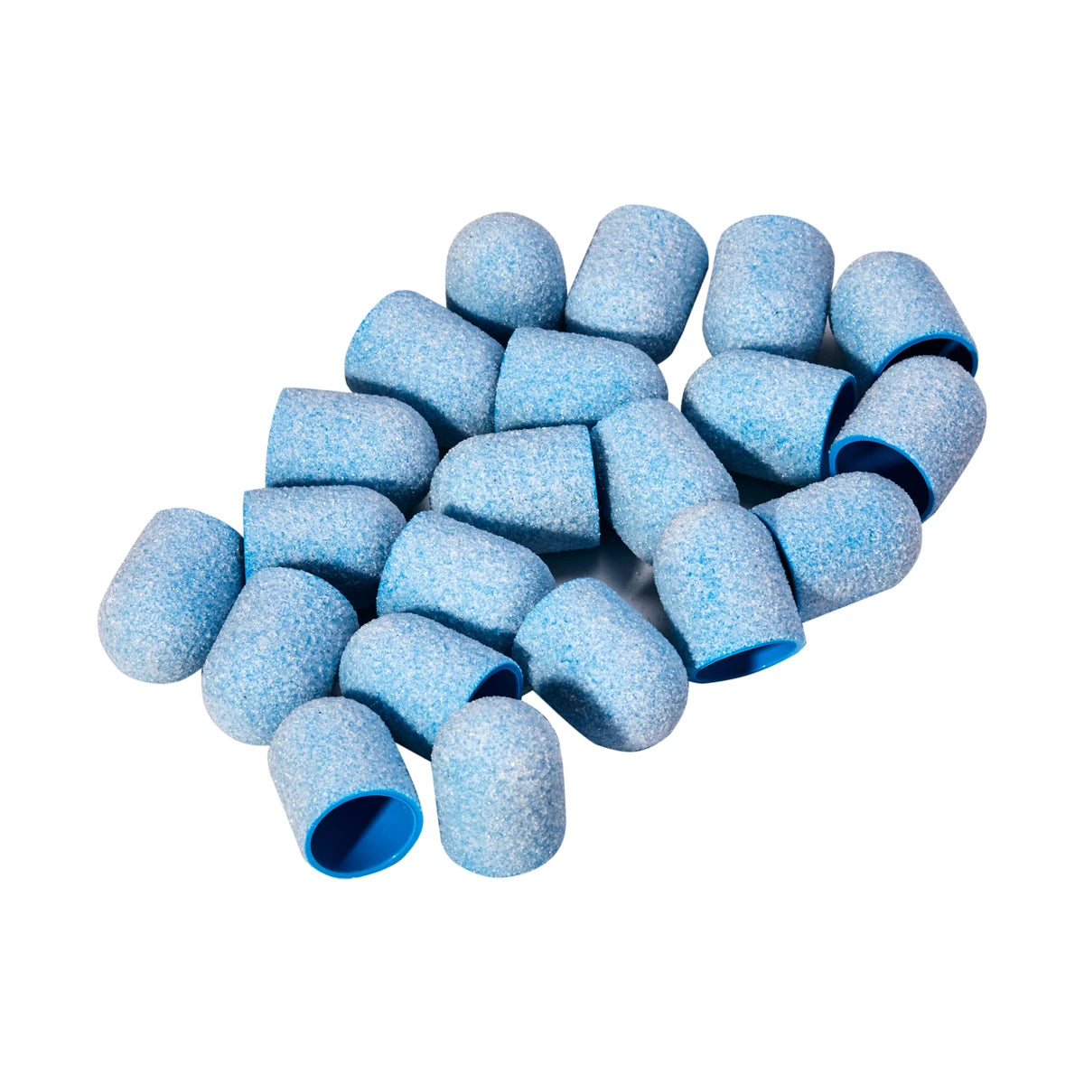 Abrasive tips Exo blue med 13mm /80 20pcs Med Cap