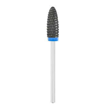 Keramisk nagelborr, oval, blå, BL