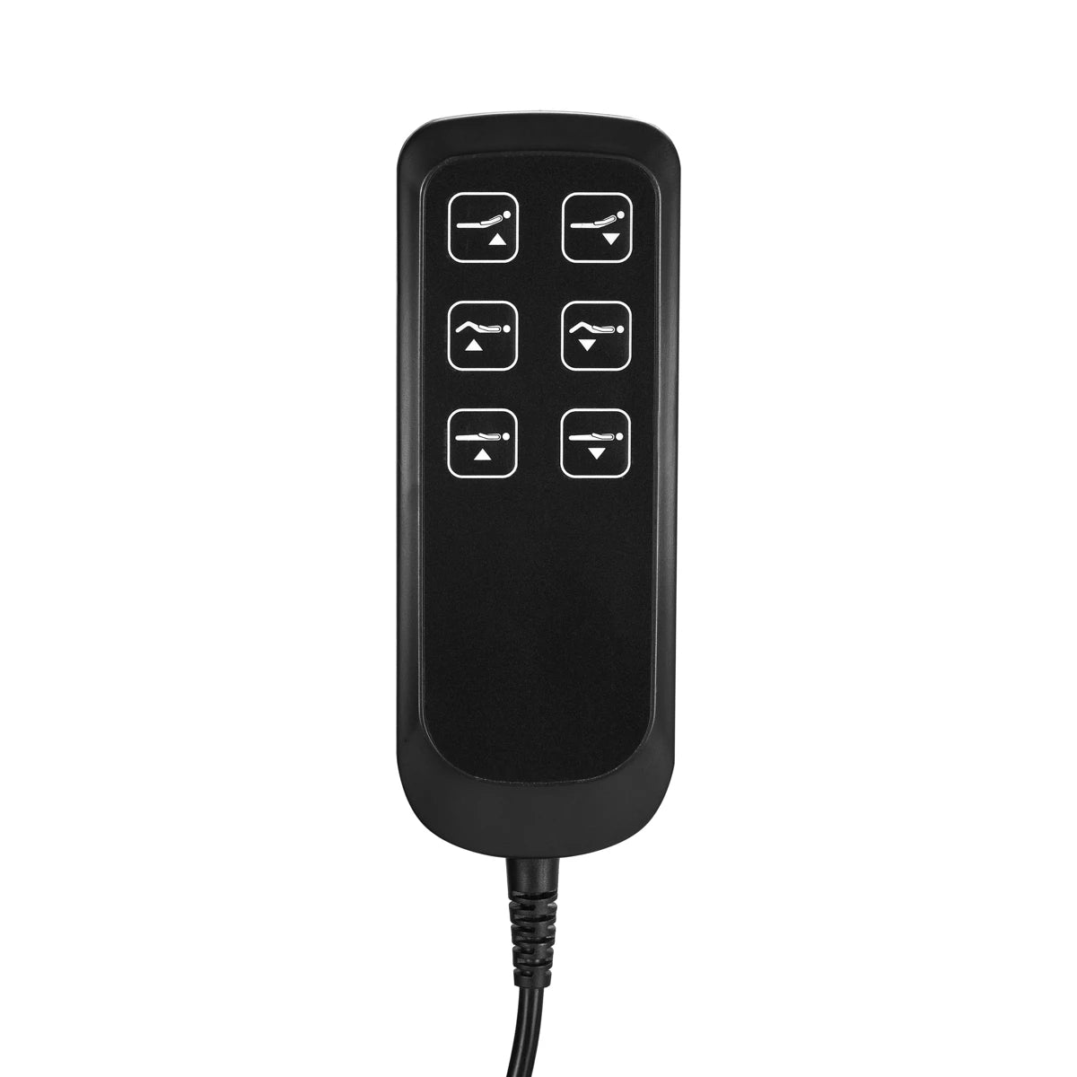 Elektrisk behandlingsbänk, 3 motorer, svart