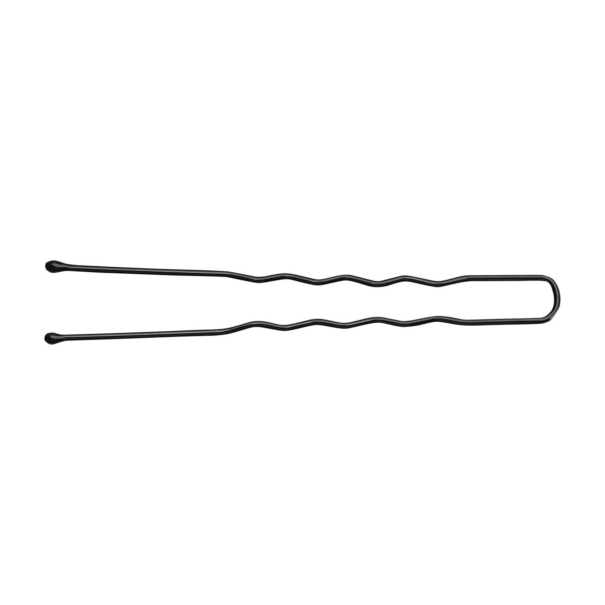 Hårknopar e-65 300 st 6 cm svart