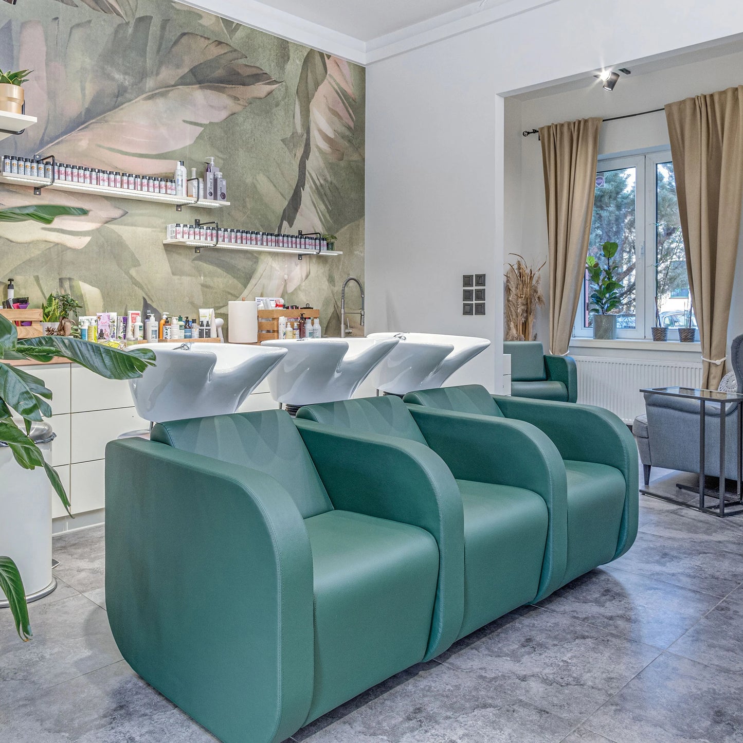 Hairdressing backwash GLOBE SOFA