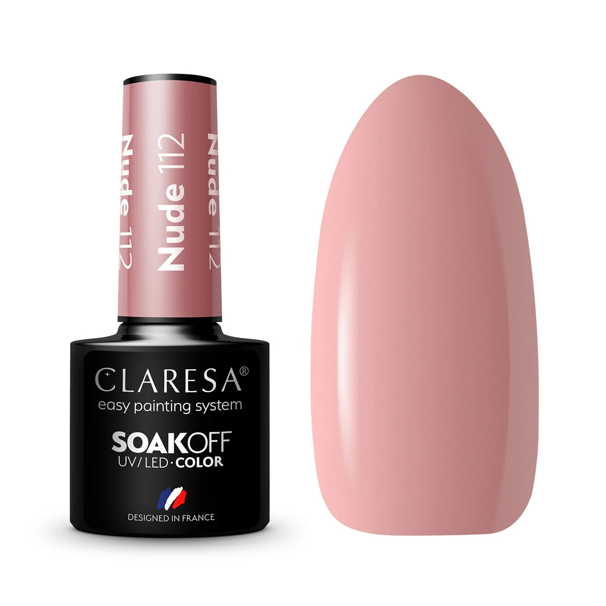 CLARESA Gellack NUDE 112 5ML