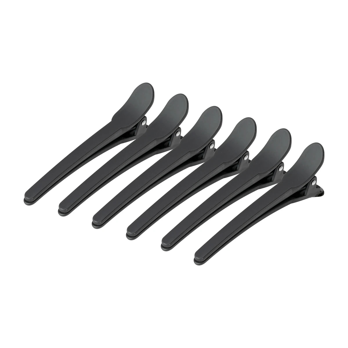 Frisörklämmor e-17 10 st 10,5 cm svart