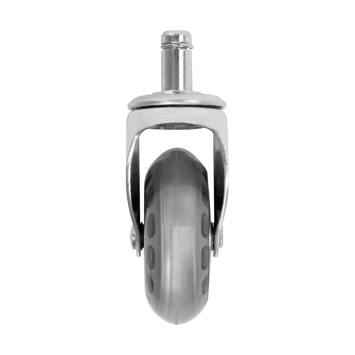 Roll Speed silver press-on stool wheel set of 5 pieces