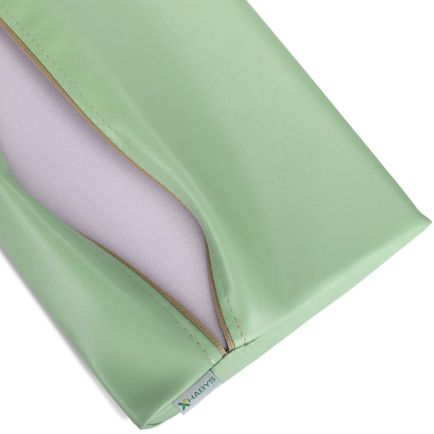 Semi Round Bolster Lumbar 40x25x7 Soft K022 Grön