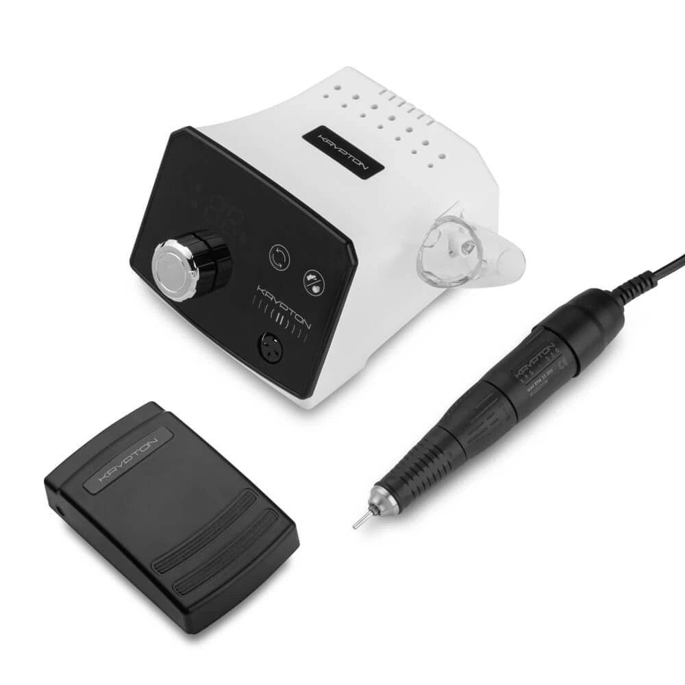 Nail Drill KRYPTON II XPS-350 at 70 W and 35,000 rpm. for manicure and pedicure