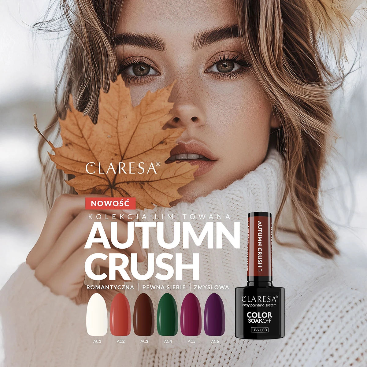 CLARESA Hybrid Polish Autumn Crush 1, 5g