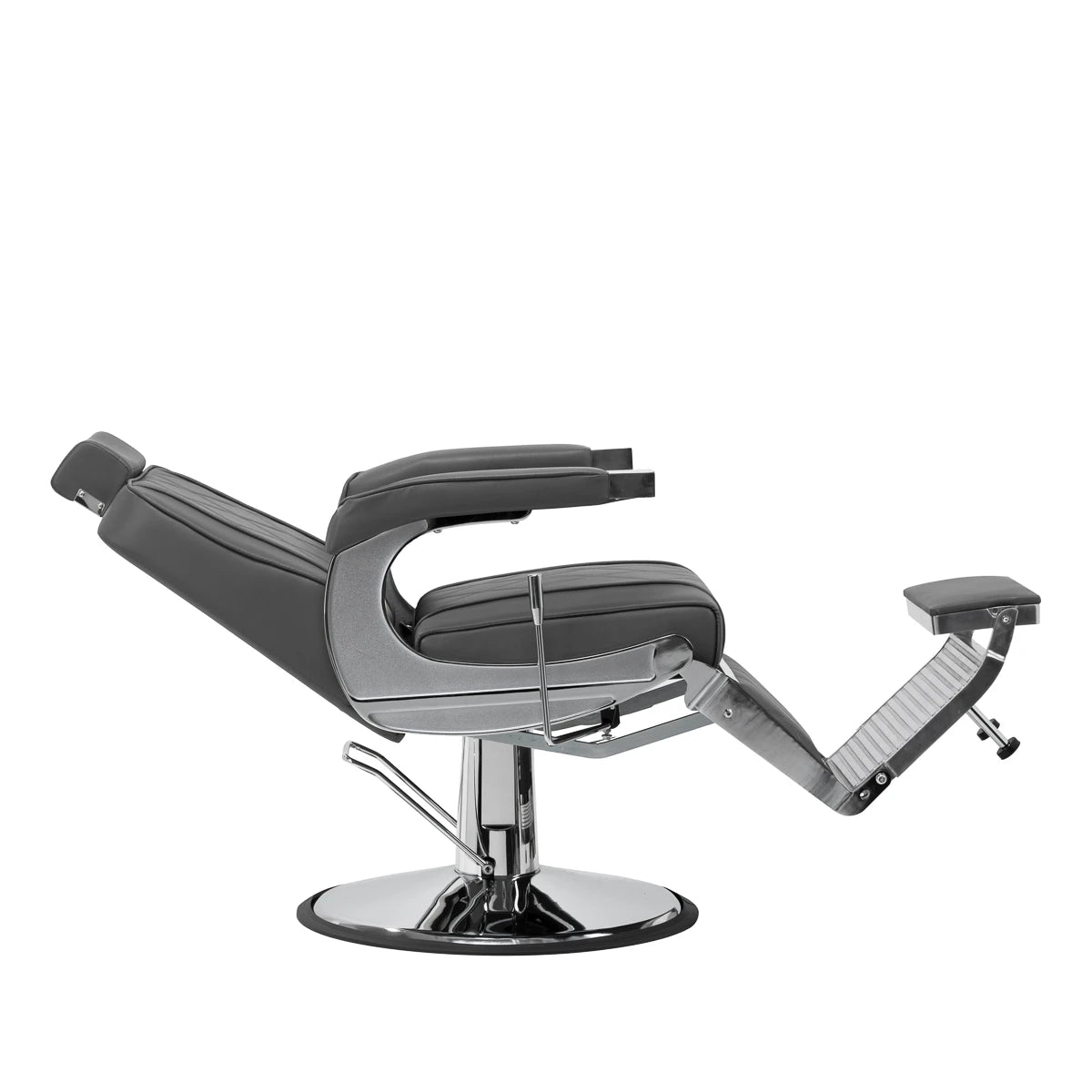 HAIR SYSTEM barberarstol BM88066, grå