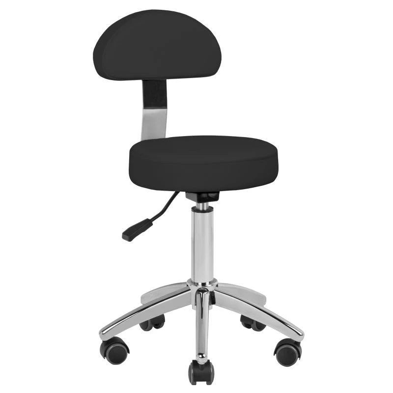 SILLON SET - Beauty bed-couche LUX 273b + stool 304, svart